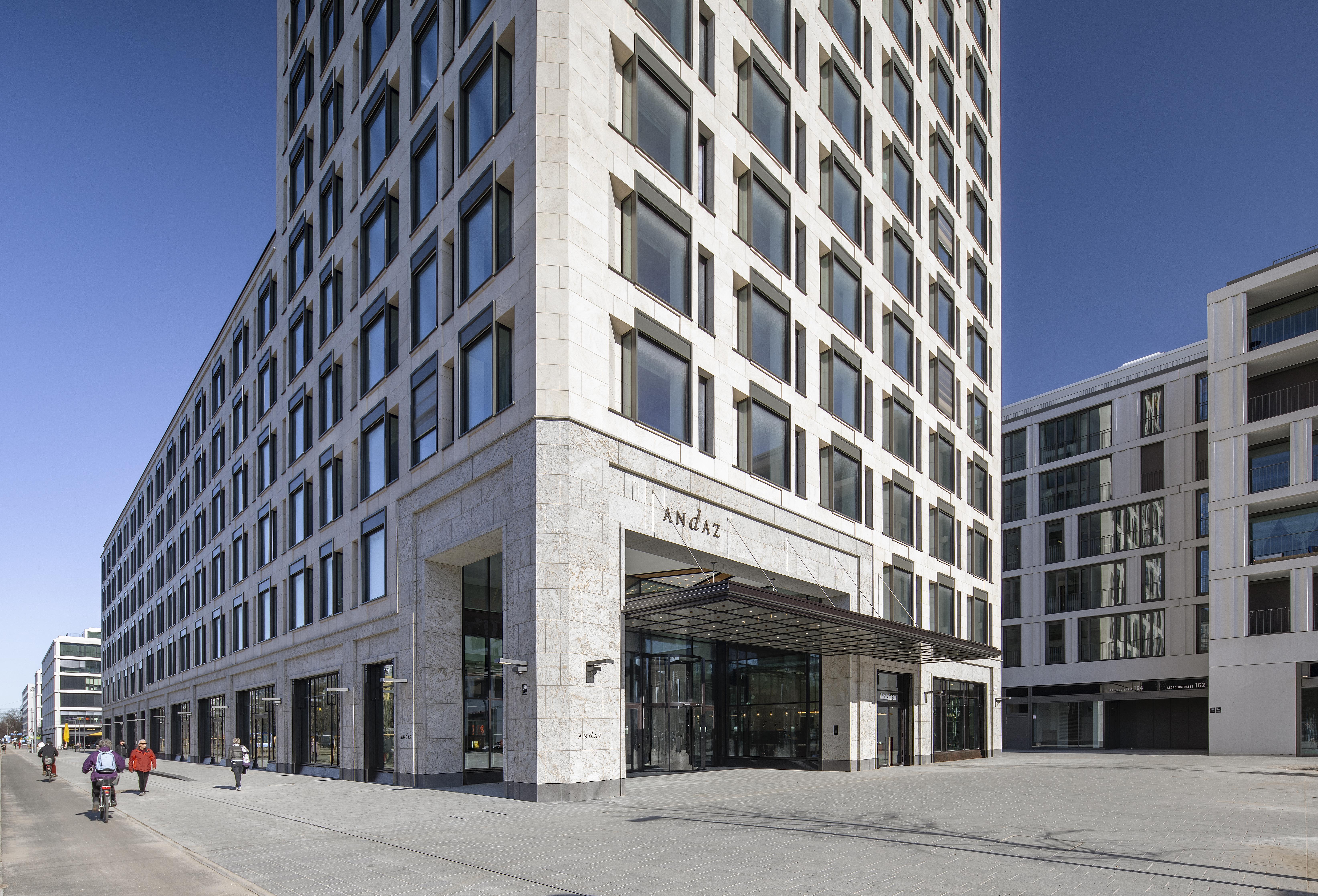 Hotel Andaz Munich Schwabinger Tor, By Hyatt Esterno foto The new building of the university library