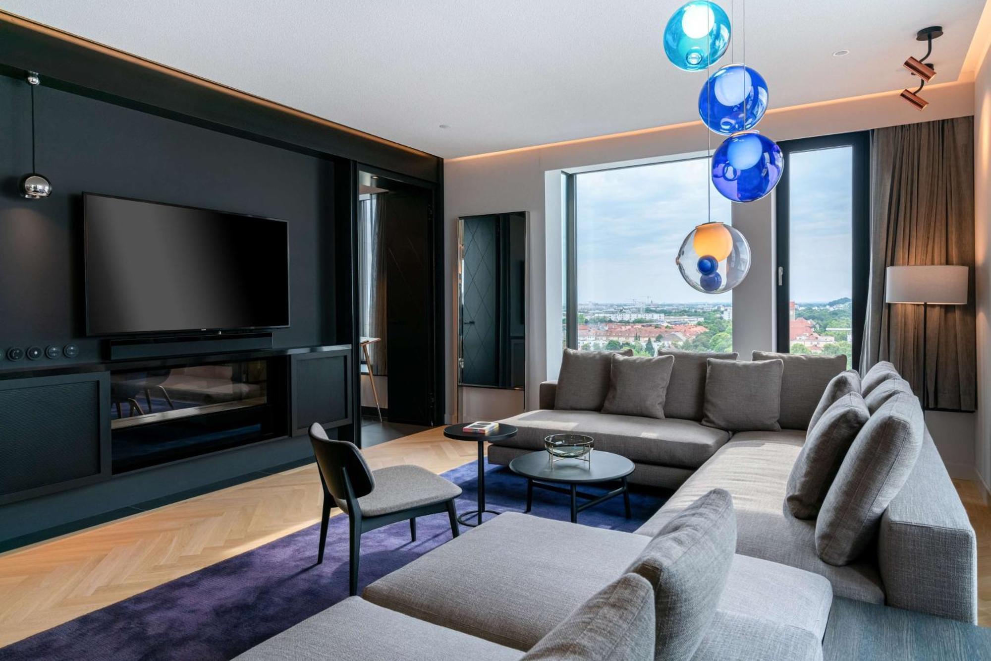 Hotel Andaz Munich Schwabinger Tor, By Hyatt Esterno foto The Living Room