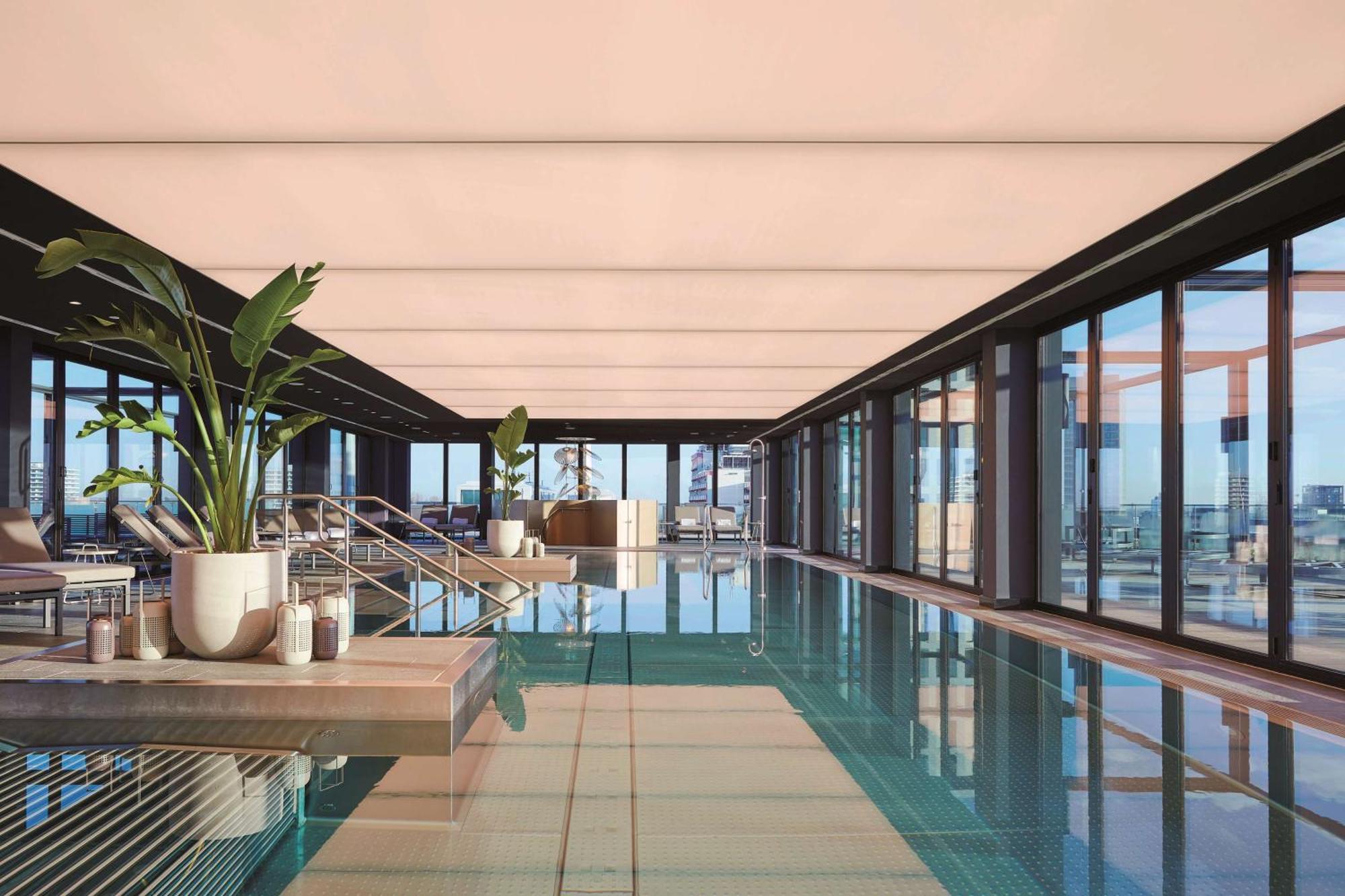 Hotel Andaz Munich Schwabinger Tor, By Hyatt Esterno foto The pool at the 101st floor